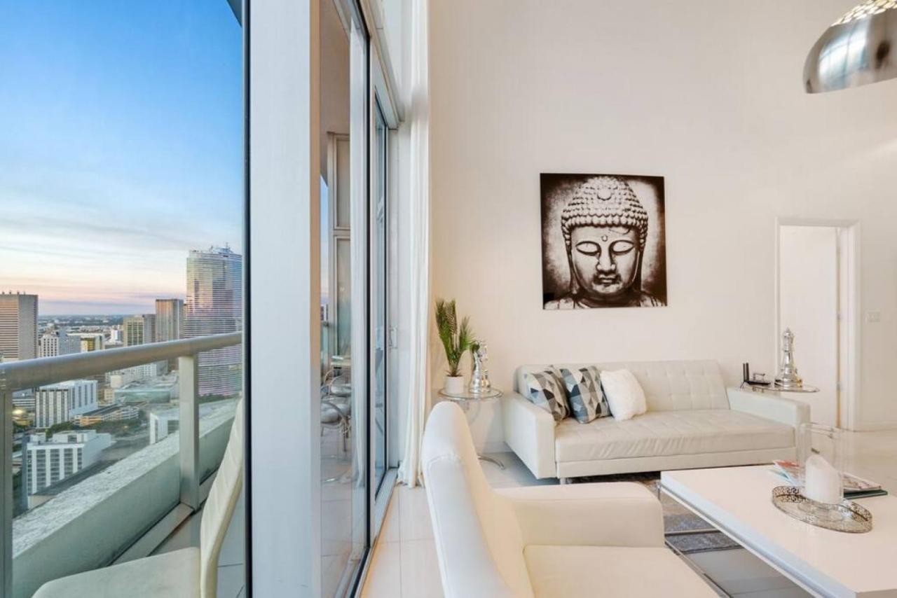 Beautiful One Bedroom Condo 16Ft Ceilings At The W Miami Exterior foto